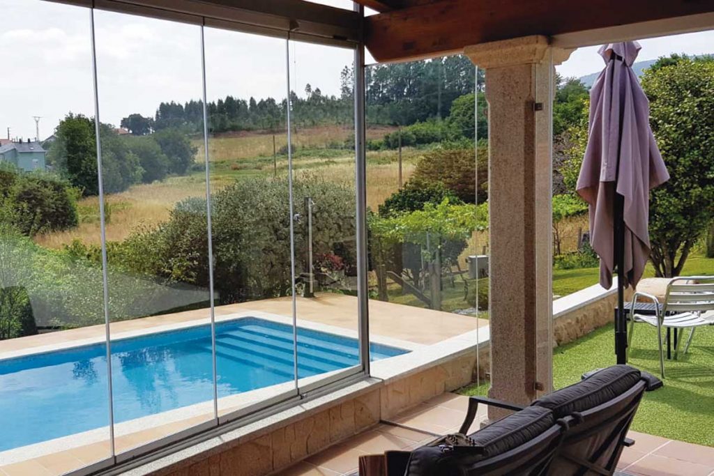 Tipos de cortinas de cristal - Ideas Cerramiento